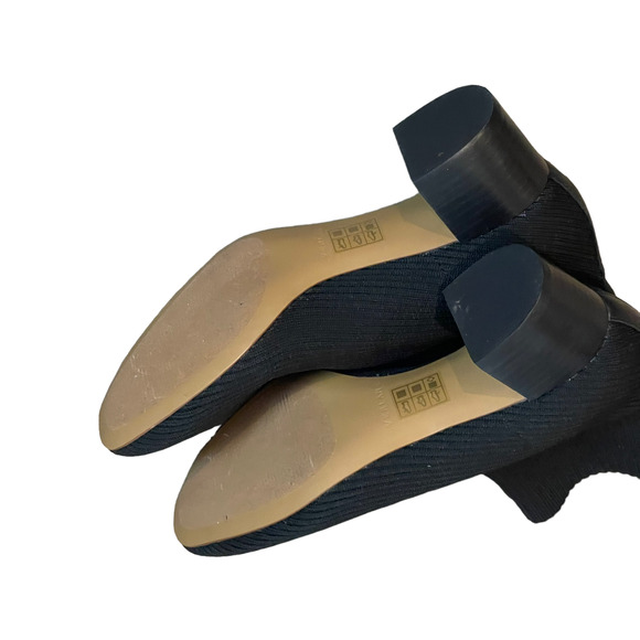 Everlane The High-Ankle Glove Black Boot In ReKnit Women's Size 10 NWOT - Picture 6 of 12